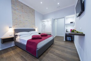1 bedroom, Frette Italian sheets, premium bedding, down duvets - Loft Rooms Trastevere (Rome)