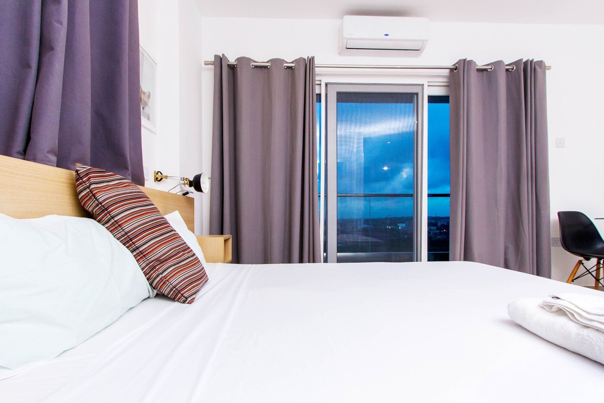 In-room safe, desk, laptop workspace, blackout drapes