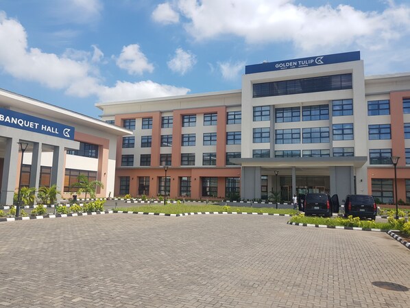 Fassade der Unterkunft