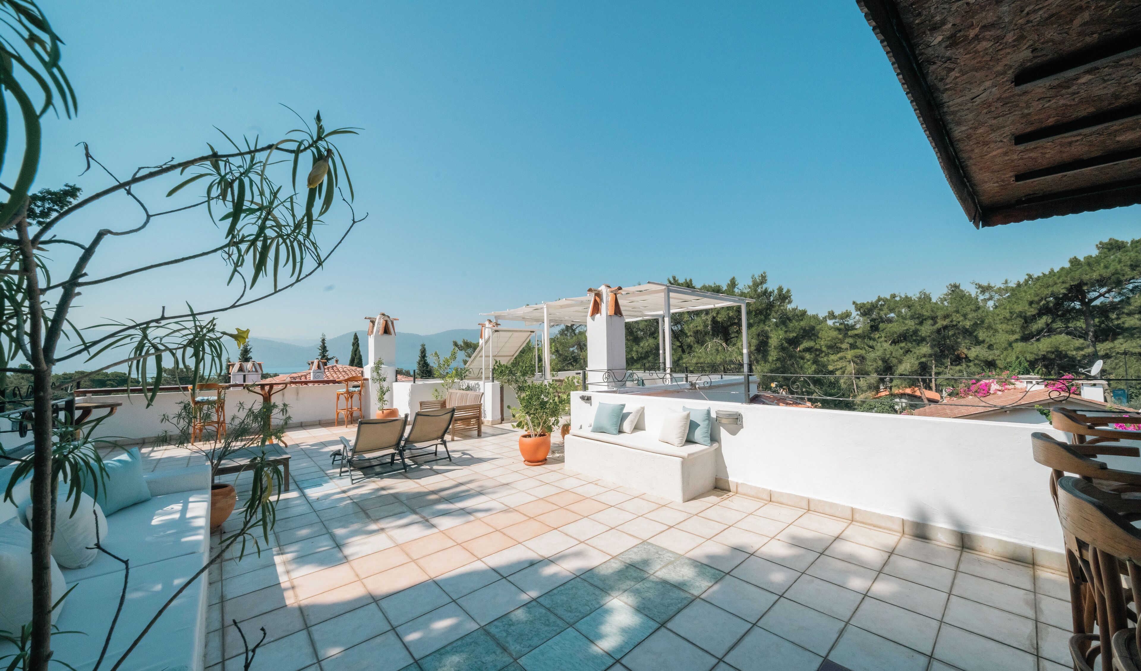 Terraza en la azotea