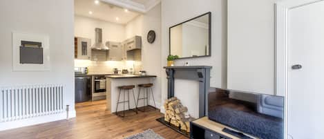 Apartment | Individuell dekoriert, individuell eingerichtet, Verdunkelungsvorhänge