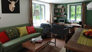 Familie-småhus, eget bad