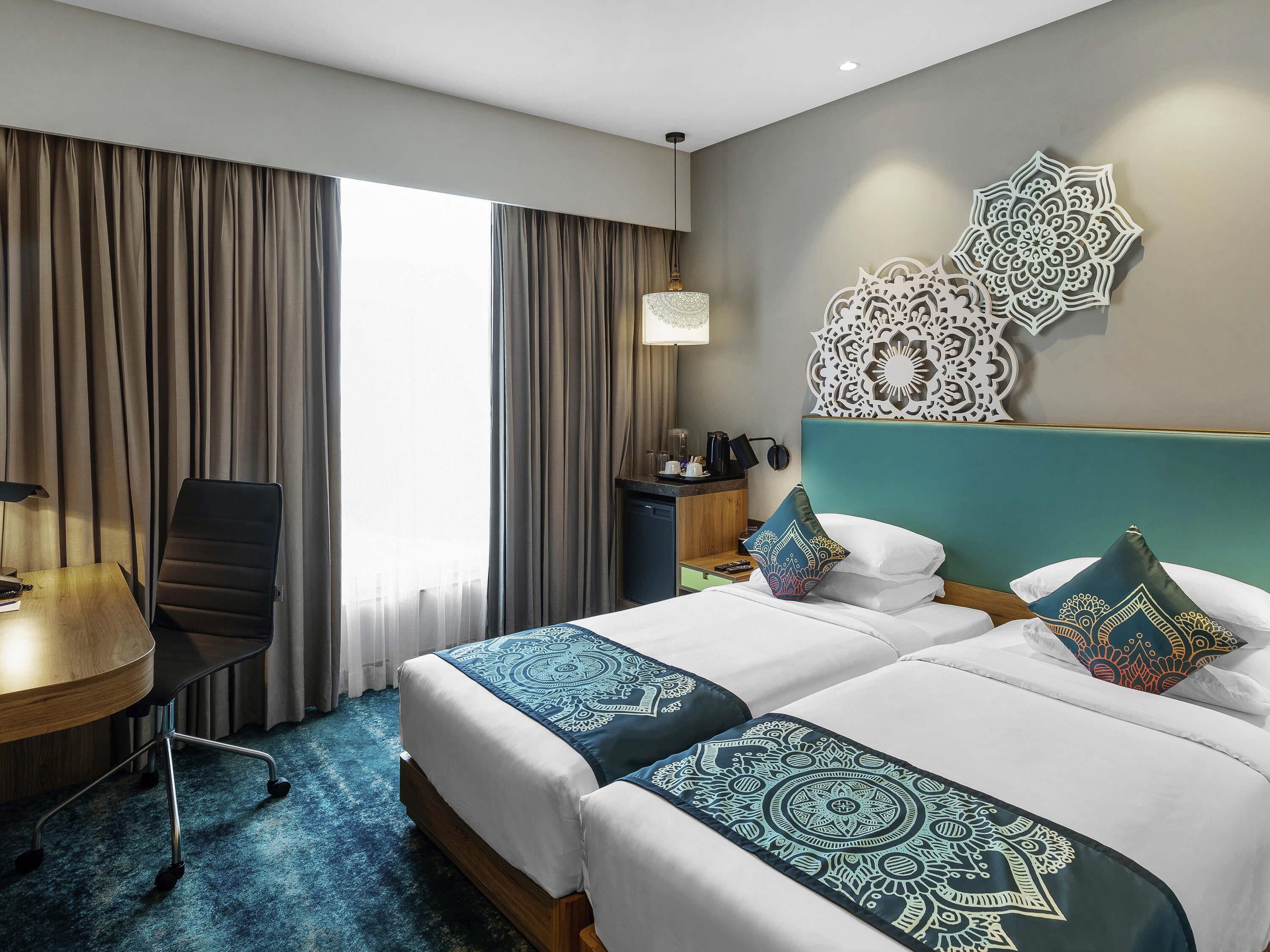 Rom – superior, 2 enkeltsenger | Sengetøy av topp kvalitet, minibar, safe på rommet og skrivebord