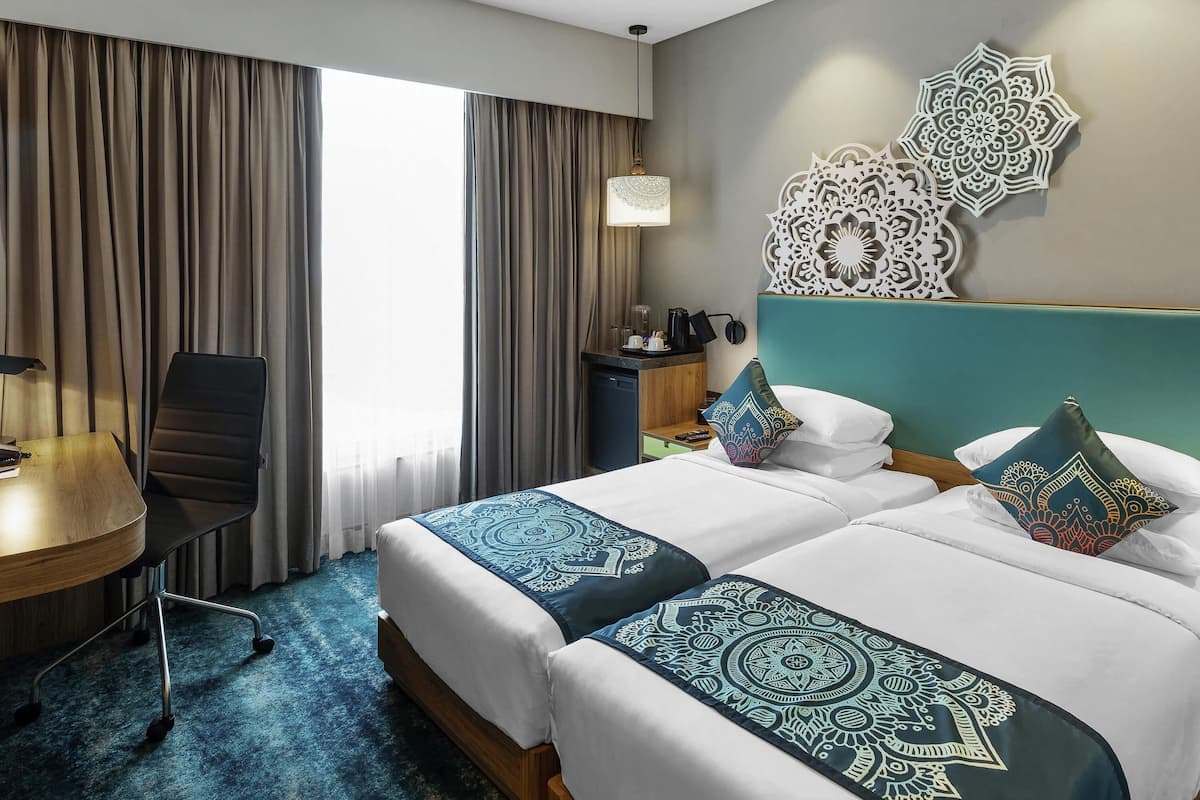 Chambre supérieure, 2 lits jumeaux | Literie de qualité, minibar, coffre-fort, bureau