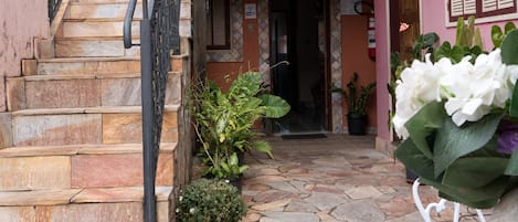 Front of property – evening/night