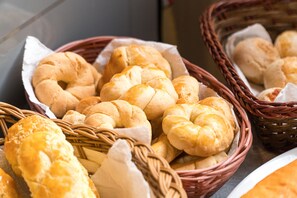 Kontinental frokost er inkludert hver dag