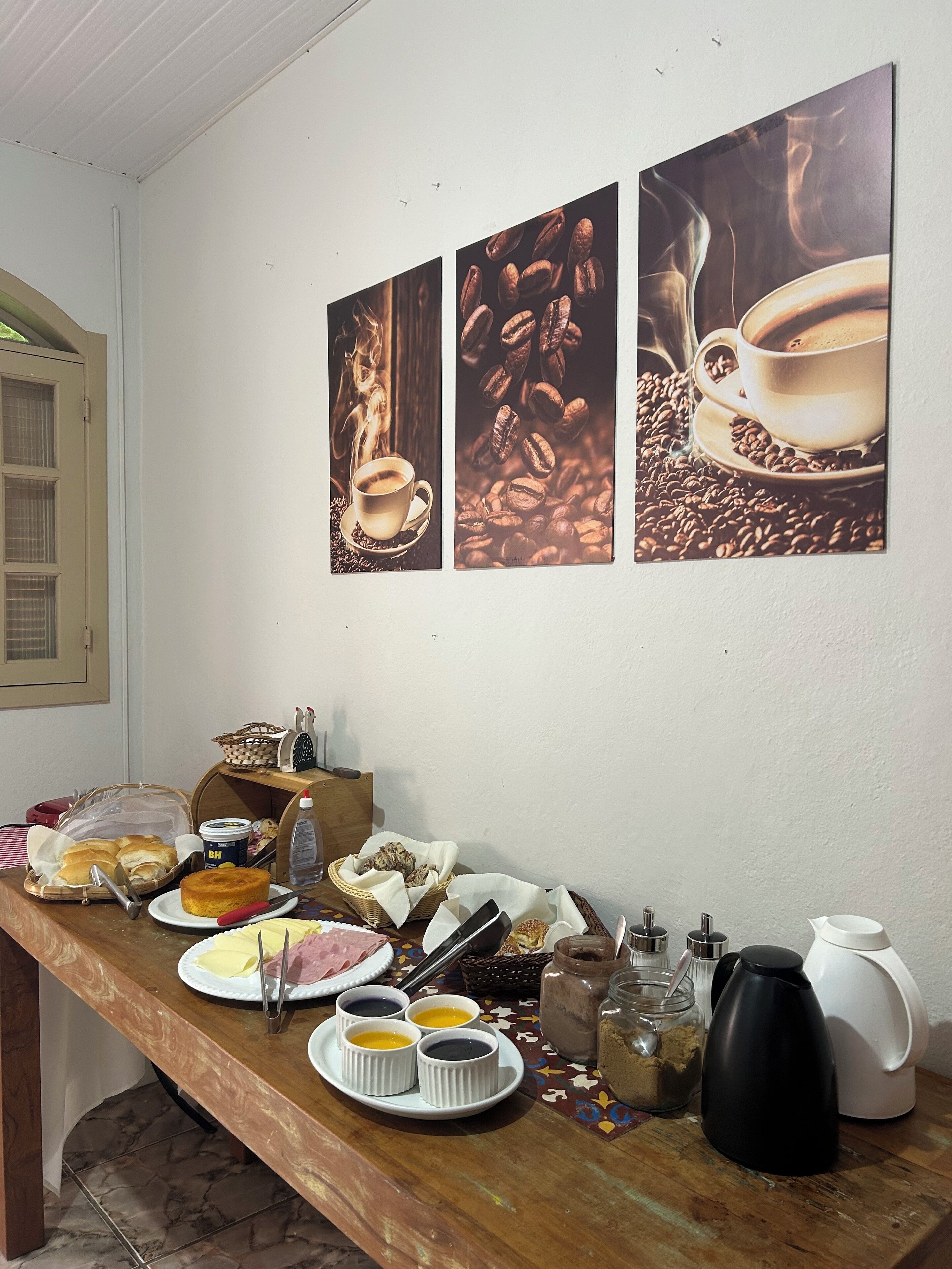 Petit déjeuner continental compris tous les jours