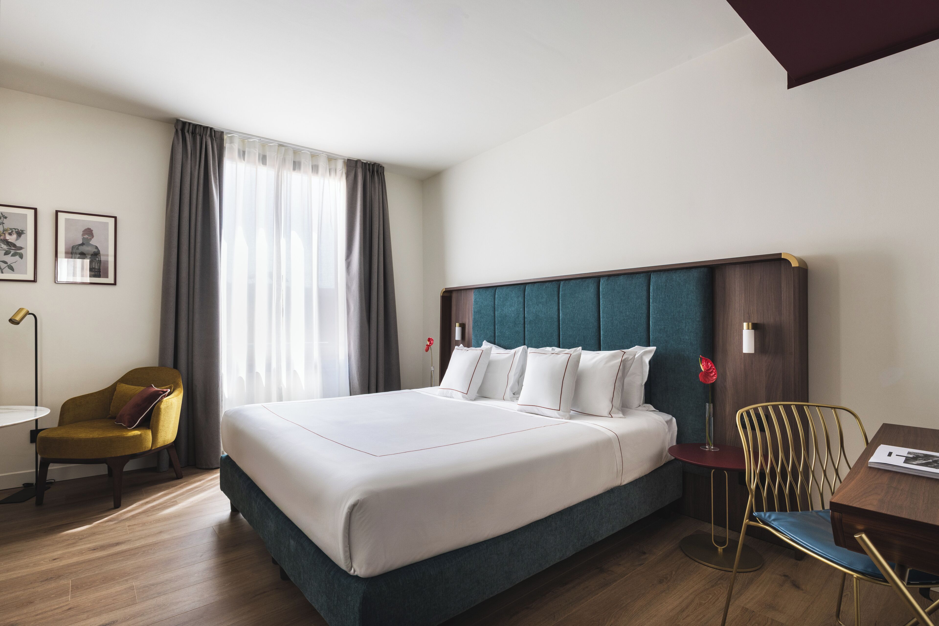 Minibar, in-room safe, desk, blackout curtains