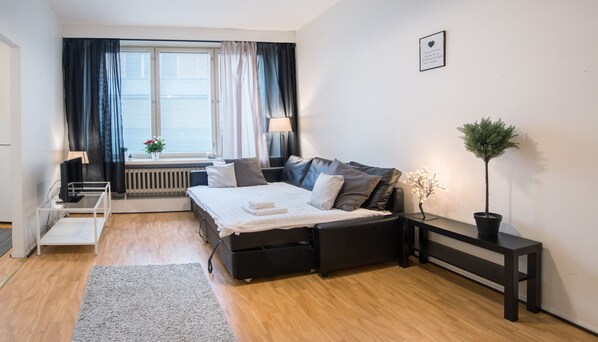 公寓 | 熨斗/熨衫板、免費嬰兒床、免費 Wi-Fi、床單