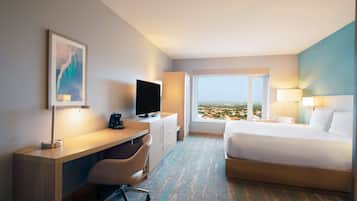 Pillow-top beds, in-room safe, desk, laptop workspace