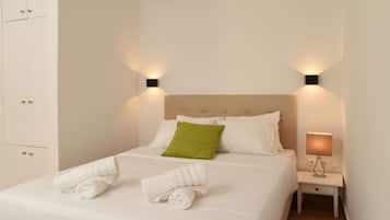 Superior Suite, City View | Premium bedding, in-room safe, desk, laptop workspace