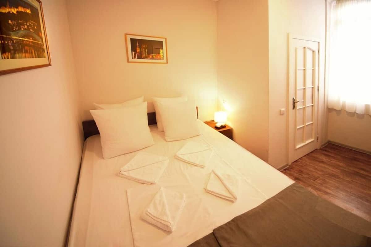 Double Room | Soundproofing, iron/ironing board, free WiFi, bed sheets