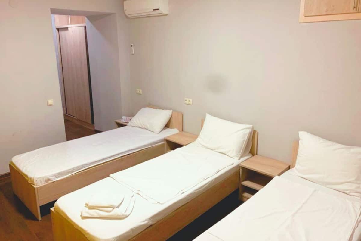 Standard Triple Room | Soundproofing, iron/ironing board, free WiFi, bed sheets