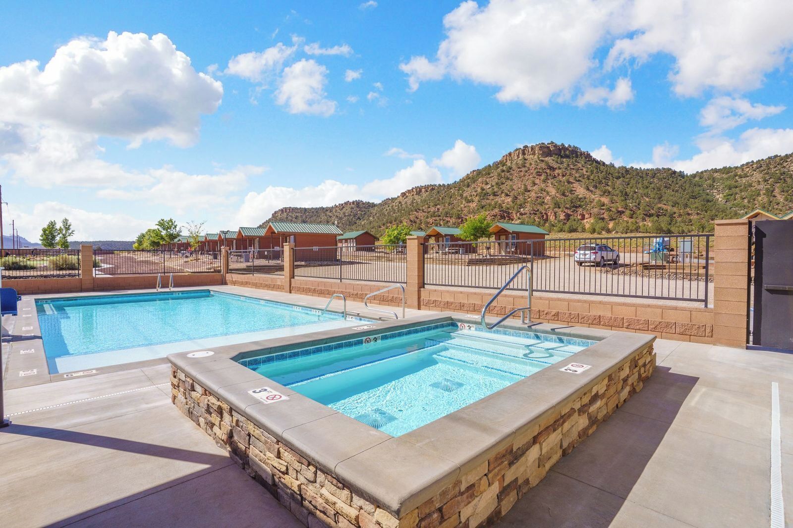 Seasonal outdoor pool, open 9:00 AM to 10:00 PM, sun loungers