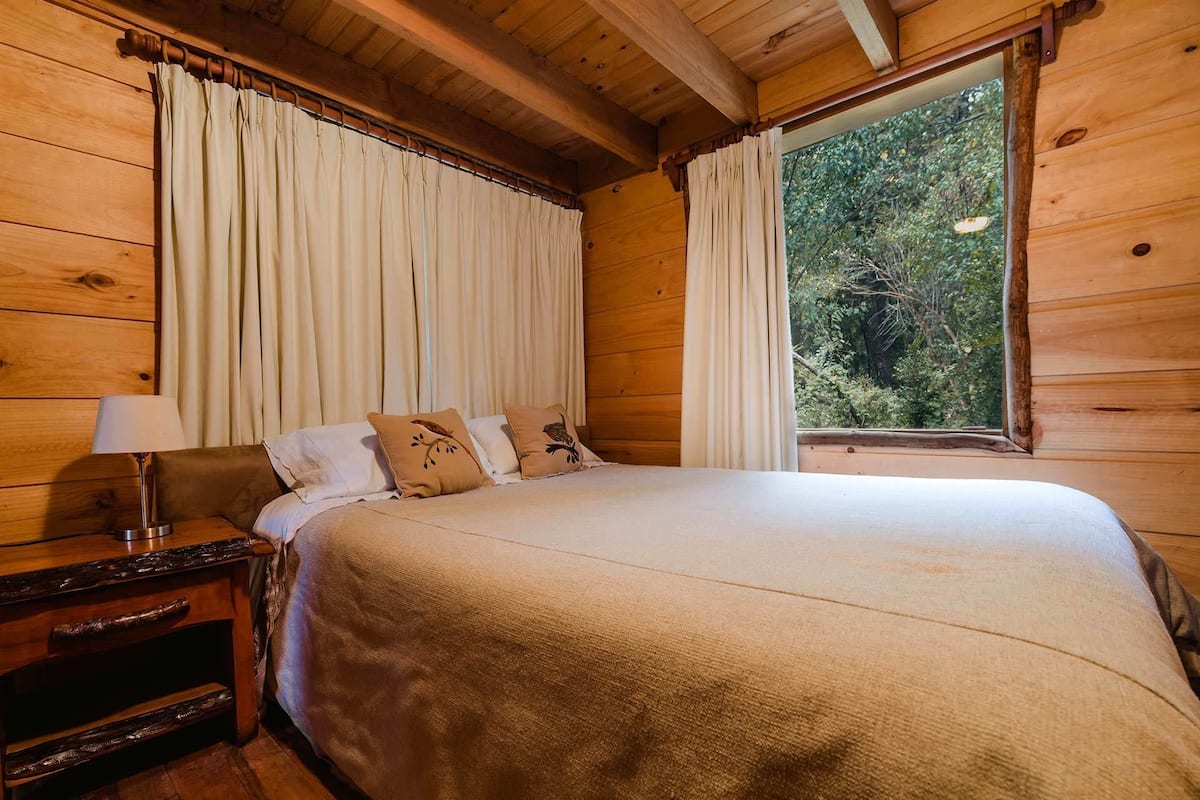 Cabaña (6 People) | Cortinas blackout, tabla de planchar con plancha y ropa de cama