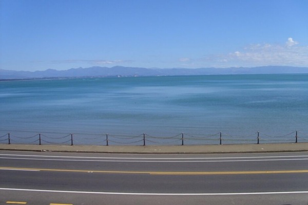 view from front deck