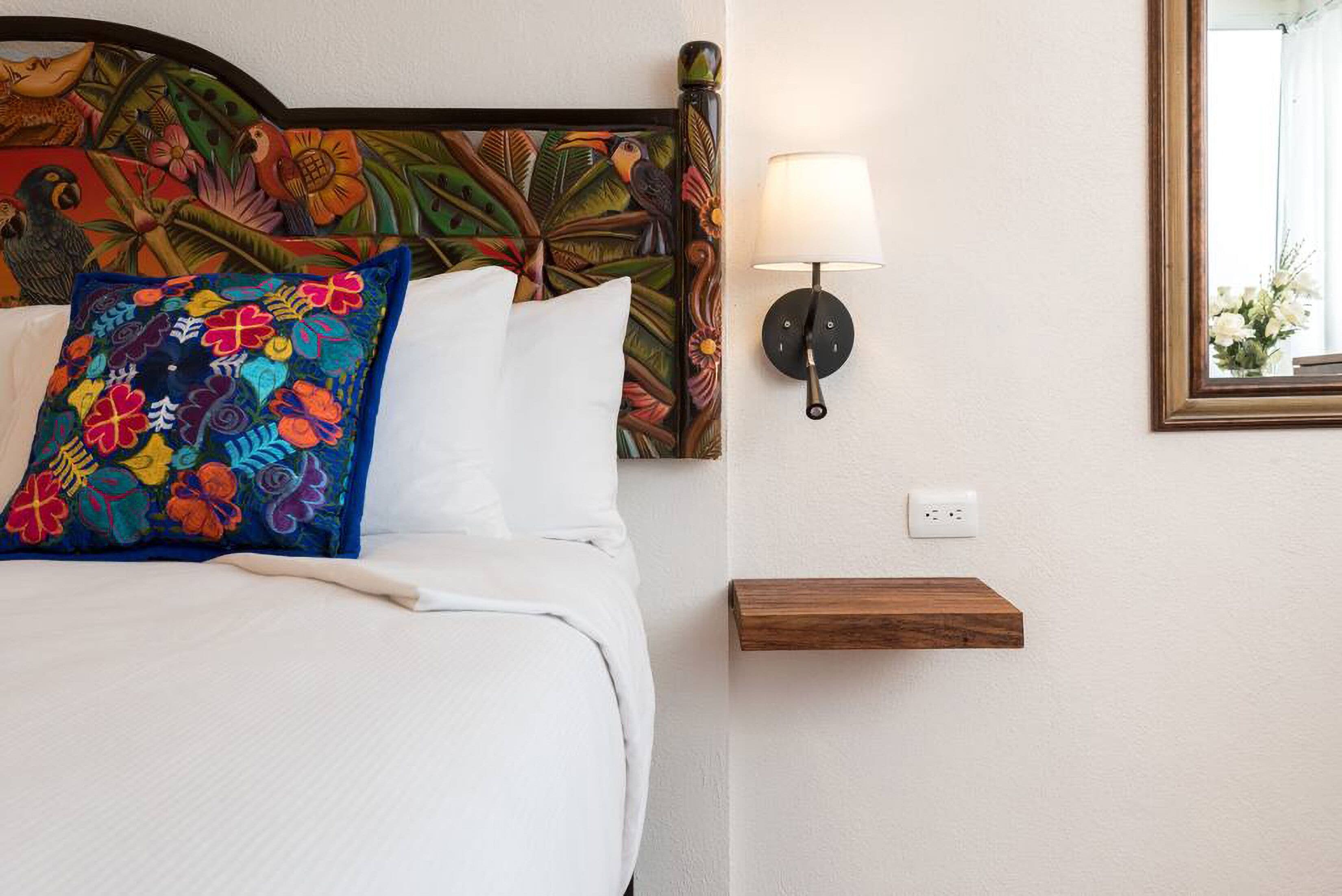 Egyptian cotton sheets, premium bedding, down duvets, pillow-top beds