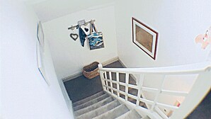 Staircase - Air Sanitizers and Full Anti-Bacterial Cleaning Between Guests - Nancie's Place (Dartmouth)