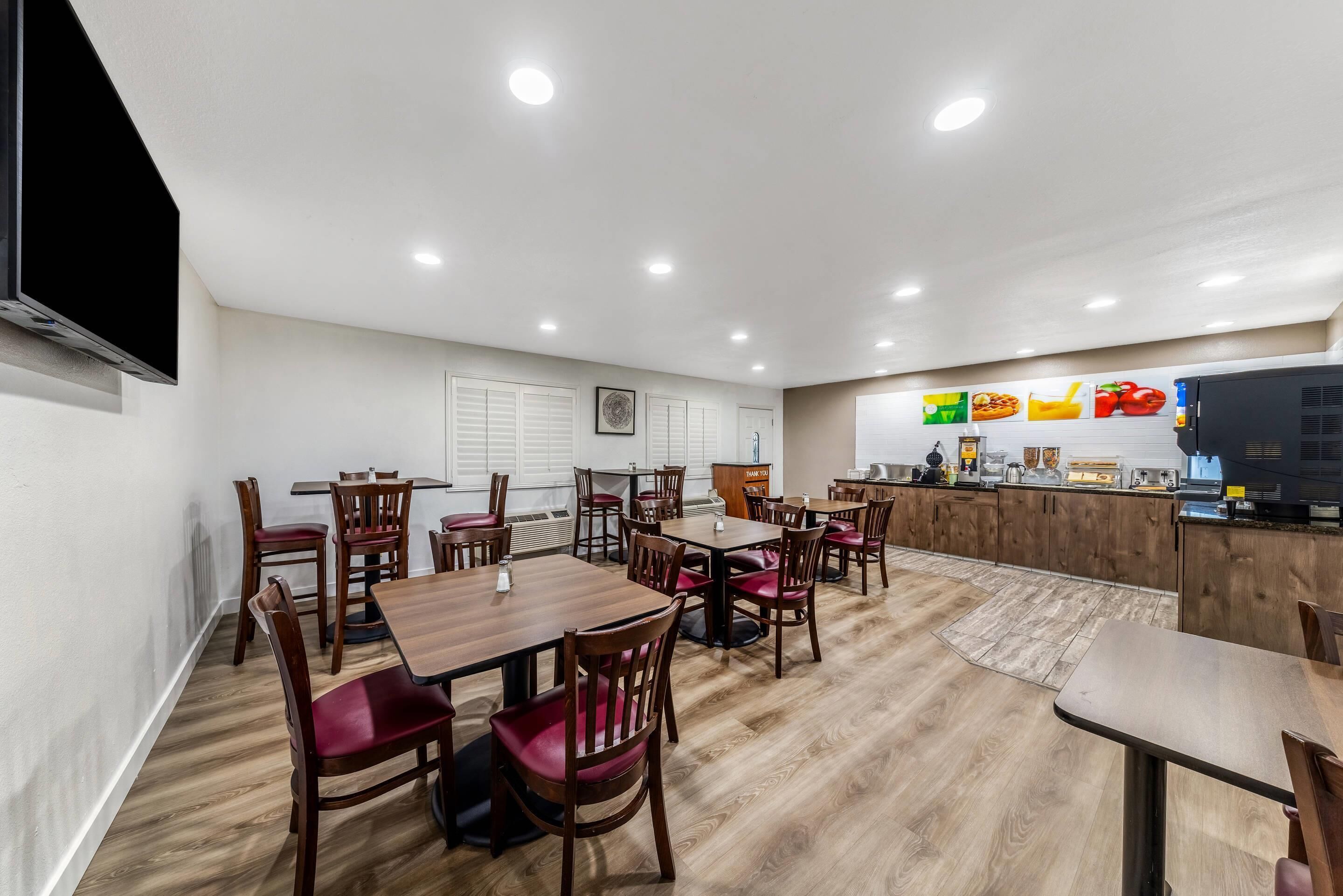 Kontinental frokost er inkludert hver dag