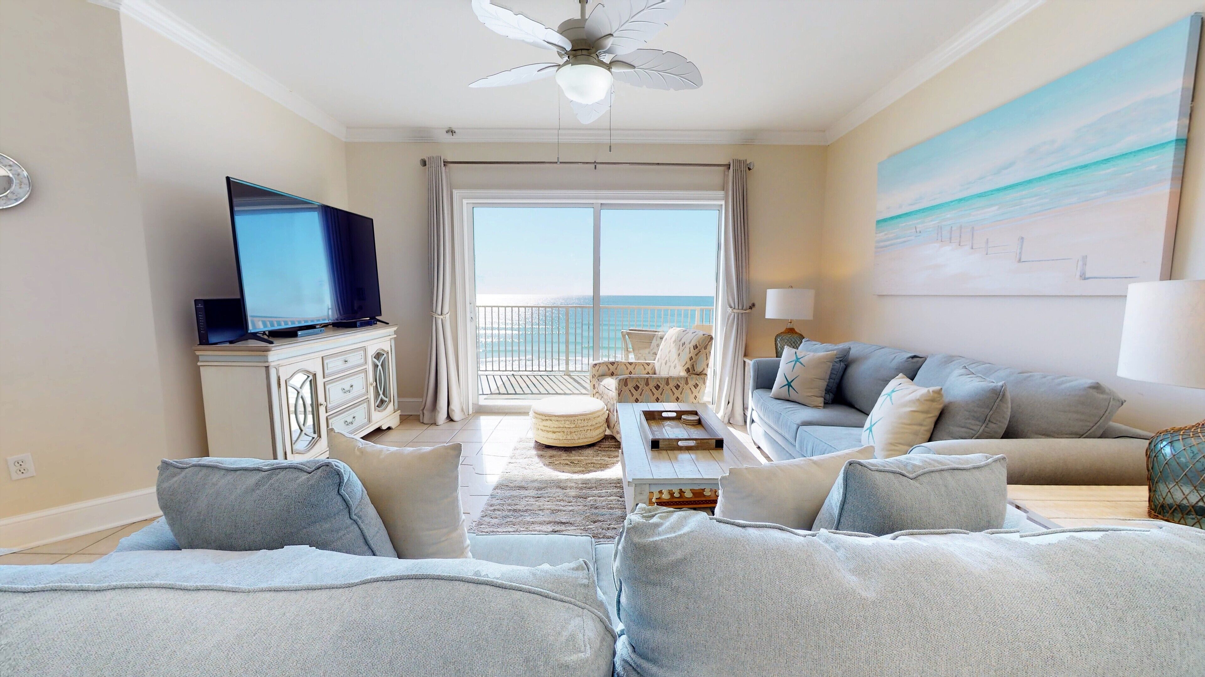 Crystal Dunes 505 ~ stunning beachfront vacation condo with beach service