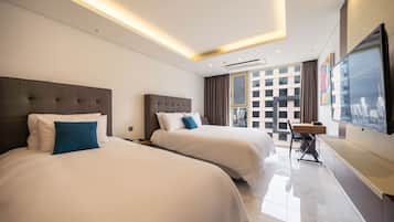 Minibar, in-room safe, blackout drapes, iron/ironing board