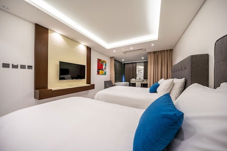 Minibar, in-room safe, blackout drapes, iron/ironing board