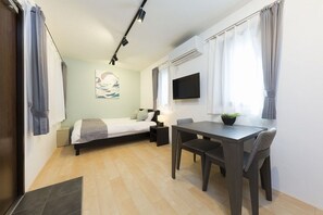 アパートメント 1 ベッドルーム | 1 室のベッドルーム、アイロン / アイロン台、WiFi (無料)、ベッドシーツ