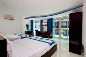 Senior Room, Balcony, City View | In-room safe, desk, blackout curtains, free WiFi - Arima Hotel Nha Trang (Nha Trang)