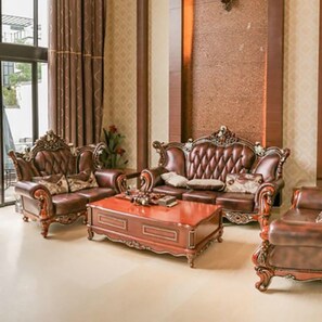 Premier Villa, 12 Bedrooms | Living area | TV - Conghua Hot Spring Fuli Quantianxia (Guangzhou)