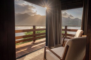 Bungalow Premium, vue baie | Terrasse/Patio