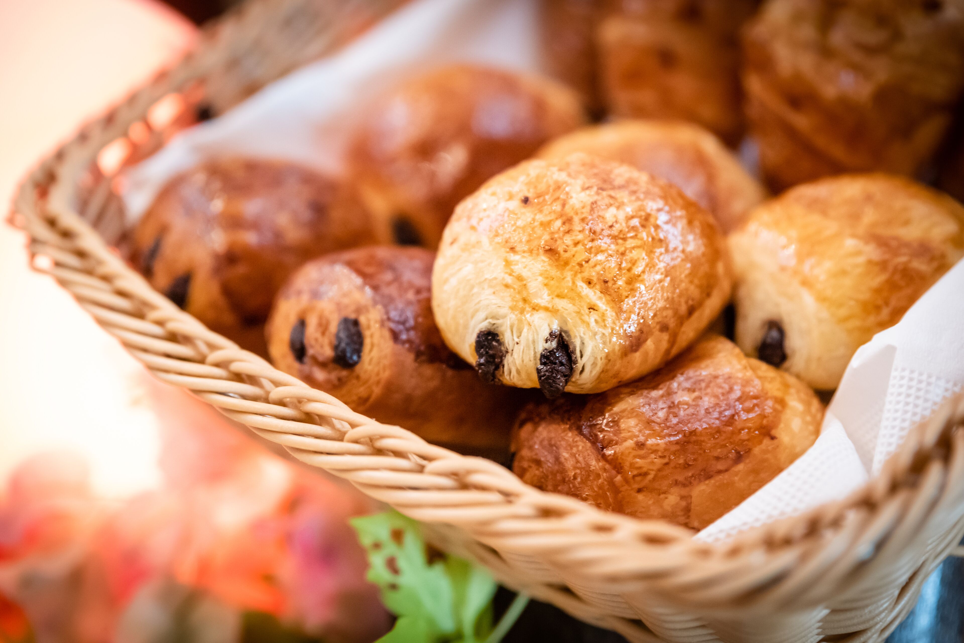 daily buffet breakfast (xpf 3300 per person)