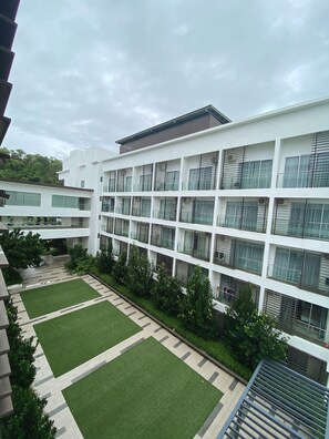 Vue depuis l’hébergement