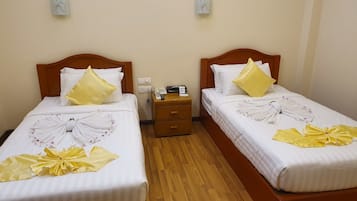 Free WiFi, bed sheets, wheelchair access