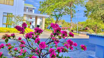 Fachada de la propiedad