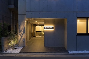 施設の入り口
