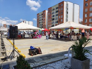 Servei de restauració a l'aire lliure