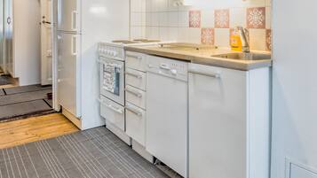 Apartment, 1 Bedroom | Private kitchen | Full-sized fridge, oven, stovetop, dishwasher