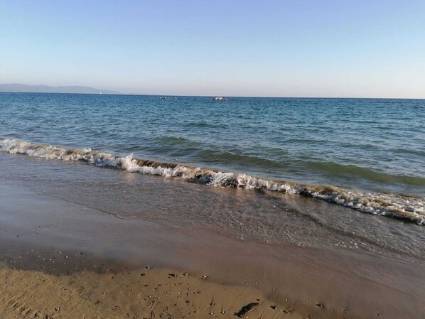 A la platja