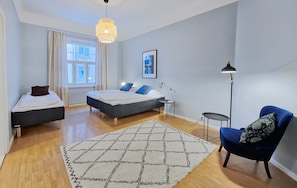 Apartment | Wohnbereich | Flachbildfernseher
