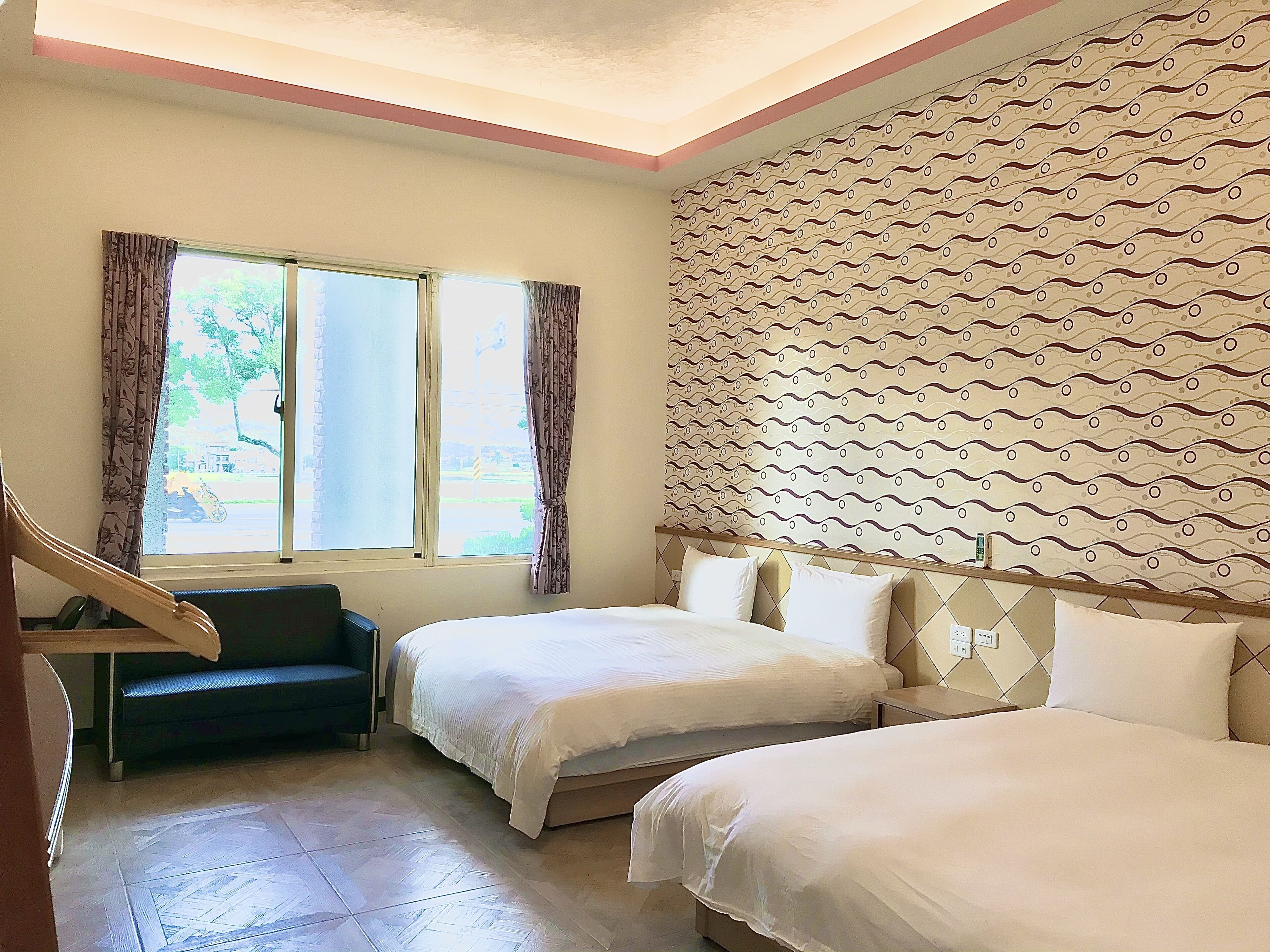 Quadruple Room (A01) | Down comforters, blackout drapes, rollaway beds, free WiFi