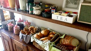 Kontinental frokost er inkludert hver dag