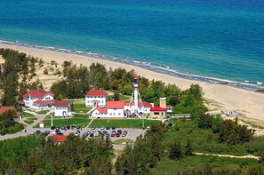 On the beach - Cedar Loft on Lake Michigan (Naubinway)