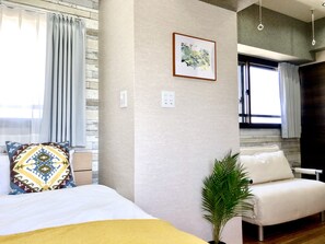 Apartment, 1 Bedroom | 1 bedroom, iron/ironing board, free WiFi, bed sheets - A3 Haneda Maison Philippe Omori 301 (Tokyo)