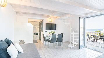 Loft luxo | Área de estar | Smart TV