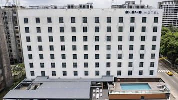 Fassade der Unterkunft