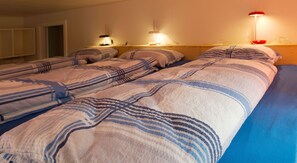 Felles sovesal – standard | Lydisolert, wi-fi (inkludert) og sengetøy