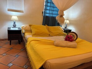 3 bedrooms, in-room safe, iron/ironing board, free WiFi