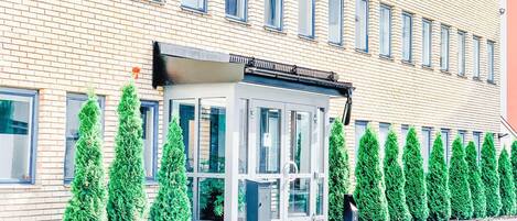 Entrée de l’hébergement