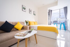 1 多间卧室、WiFi、床单、轮椅无障碍