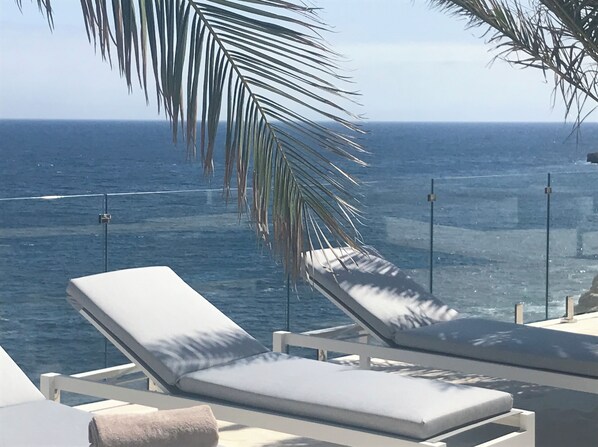 Property grounds - great sea view *****1. Sea line villa*private*large pool*great garden*WIFI (Torrent de Cala Pi)